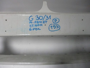 фото thumb №7, Бампер bmw 5 g30 g31 pod 6 pdc голий