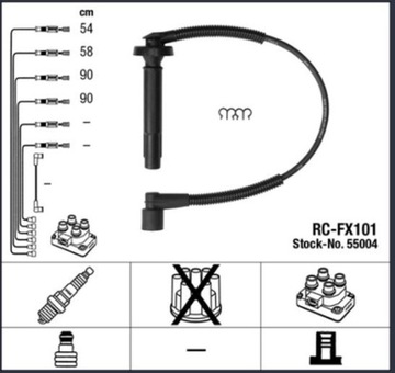 фото thumb №2, Провода ngk rc-fx101 55004