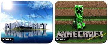 Коврик для мыши MINECRAFT - HD КАЧЕСТВО + НАДПИСЬ!