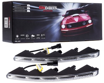 фото thumb №16, Drl світло денні 403o діод osram skośne 8/32v