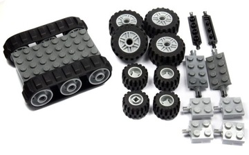 LEGO Tracks Колеса Колеса Оси шины шасси НОВИНКА