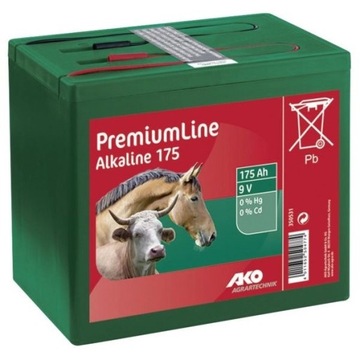 BATERIA ALKALICZNA AKO 175Ah 9V PASTUCH ELEKTRYZAT