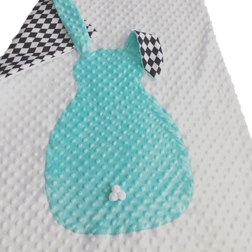 Одеяло Minky из толстовочной ткани, 75х100см, разные узоры