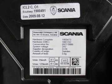 фото thumb №10, Счетчик euro 5 scania r 1900491