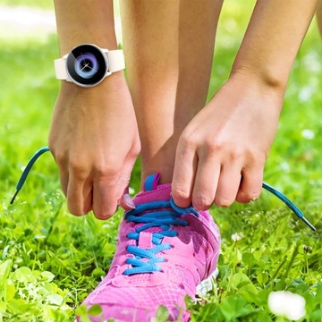 BIAŁY pasek do SAMSUNG GALAXY WATCH ACTIVE SM-R500