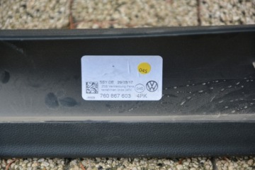 фото thumb №6, Карта крышки задней vw touareg 3 iii 760867604
