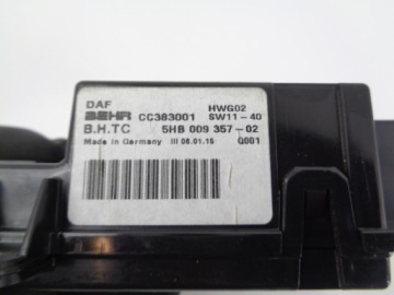 фото thumb №3, Daf 106 блок управления отопителя 5hb009357