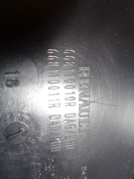 фото thumb №8, Renault master iii панель під лобовим склом верхній нове оригінал. 668110010r