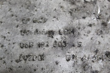 фото thumb №9, Поддон масляная audi a4 b7 2.0 tfsi 06b103603as