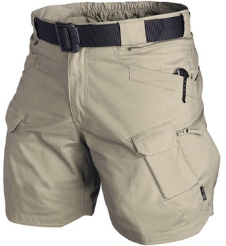 SPODENKI KRÓTKIE MESKIE BÓJOWKI HELIKON UTS 8.5 SZORTY WOJSKOWE KHAKI M