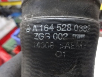 фото thumb №2, Mercedes ml w164 3.0 cdi труба шланг інтеркулер