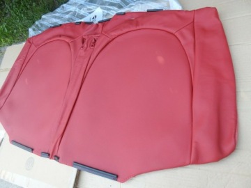 фото thumb №10, Кожа czerwona сиденье сиденье fiat 500 l 07-12