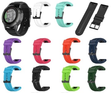ОРАНЖЕВЫЙ Сапфировый ремешок для Garmin FENIX 6X