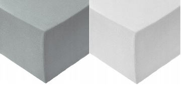 Prześcieradło z Gumką Frotte 140x200 cm Łososiowe k. 1