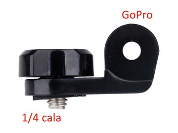 АДАПТЕР от GoPro НА НАРУЖНУЮ РЕЗЬБУ 1/4 дюйма.