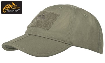 Czapka z daszkiem Helikon Folding Składana Bejsbolówka Adaptive Green