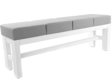 Скамейка LACQUERED FOCUS IV с сиденьями из PUFA