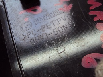 фото thumb №5, Трикутник молдинг na крила правий задня mazda 6 gj 13-