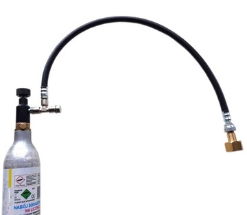 Przetoczka do sodastream reduktor przewodem CO2