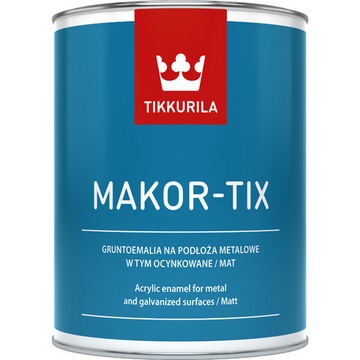 Tikkurila Makor-tix farba do dachu ocynk 3L szary