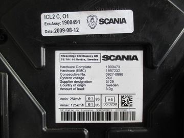 фото thumb №11, Счетчик euro 5 scania r 1900491