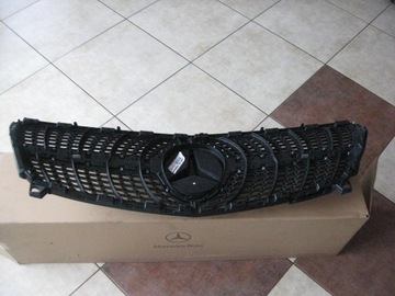 фото thumb №6, Решітка радіатора - diamond - mercedes a klasa w176 - lift amg