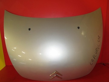 фото thumb №1, Citroen c3 pluriel капот серебристая ezrc запчасти