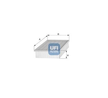 Ufi фільтр повітря 30.944.00 opel Ціна, фото thumb