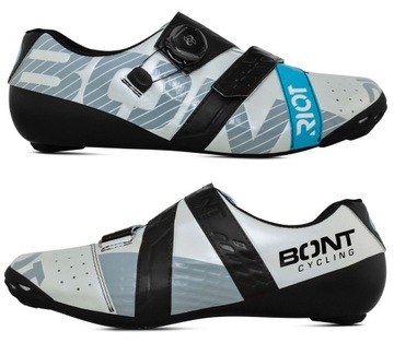 ВЕЛОСИПЕДНЫЕ ОБУВИ BONT RIOT+ BOA, БЕЛЫЕ, размер 46