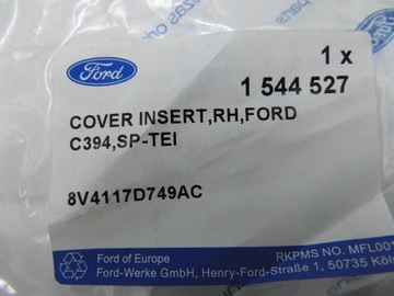 РЕШЕТКА БАМПЕРА ПЕРЕДНЯЯ ПРАВАЯ FORD KUGA Mk1 2008-12
