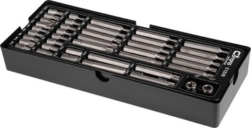 C1235 ВСТАВКА - НАБОР БИТ IMBUS,TORX И ШПЛАЙН, 40 ЭЛЕМЕНТОВ. + ПОДНОС C1101