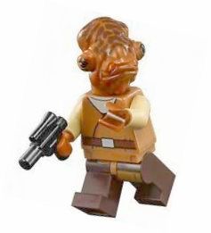 LEGO Star Wars Адмирал Акбар + бластер- 75140