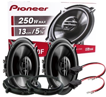 ДВУСТОРОННИЕ ДИНАМИКИ PIONEER AUDI A4 B5 ПЕРЕДНИЕ ДВЕРИ