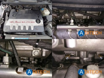 фото thumb №2, Alfa romeo 2.4 ctdi коллектор всасывающий крышки вихревые