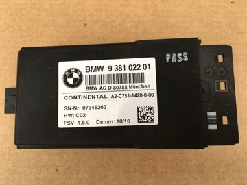 фото thumb №1, Bmw g11 g12 блок управления модуль сиденье 9381022