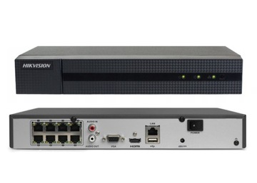 МОНИТОРИНГ HIKVISION IP-РЕГИСТРАТОР 8 каналов PoE