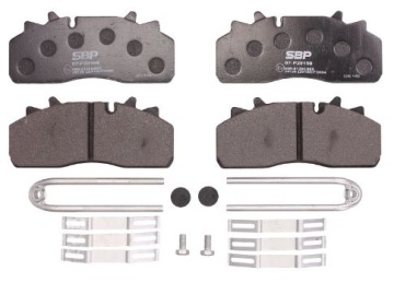 Купить Тормозные колодки тормозные daf lf55 задняя, фото thumb