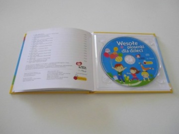 СЧАСТЛИВЫЕ ПЕСНИ ДЛЯ ДЕТЕЙ 1CD + КНИГА С ТЕКСТАМИ