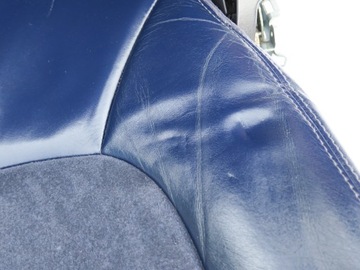 фото thumb №14, Сидіння фіолетова шкіра алькантара designo mercedes a w168 рестайлінг