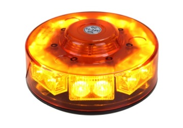 фото thumb №1, Лампа попереджувальна світлодіодна kogut ufo led stroboskop na магніт 12-24v кругла