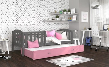 Кровать детская двуспальная 200x90 KUBUŚ P2