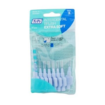 ЗУБНЫЕ ЩЕТКИ TEPE EXTRASOFT СИНИЕ 8 шт.
