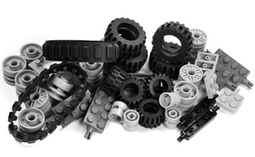 LEGO Tracks Колеса Колеса Оси шины шасси НОВИНКА