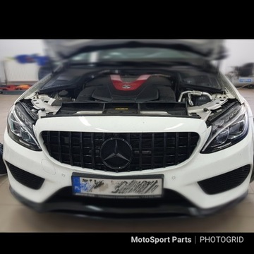 фото thumb №6, Mercedes c класс 43 250 200 w205 решётка радиатора panamerica