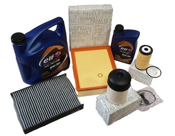 фото thumb №1, Фільтр набір фільтрів + олія elf 5w30 fe renault trafic iii 1.6 dci оригінал