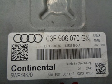 фото thumb №4, Audi a1 8x 8x0 1.2 tsi бортовой компьютер блок управления двигателя