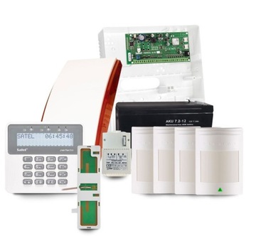 СИГНАЛИЗАЦИЯ SATEL PERFECTA 4 ДЕТЕКТОРЫ SMS-УВЕДОМЛЕНИЕ