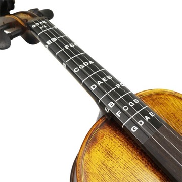 наклейка с нотами, которая поможет вам научиться играть. Скрипка 1/8