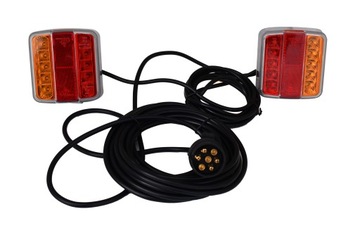 фото thumb №1, Набір лампа led задня магніт причіп 7,5m лампи 12v світлодіоди