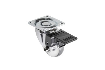 Поворотное мебельное колесо, CLEAR, Бразилия FI35+HAM